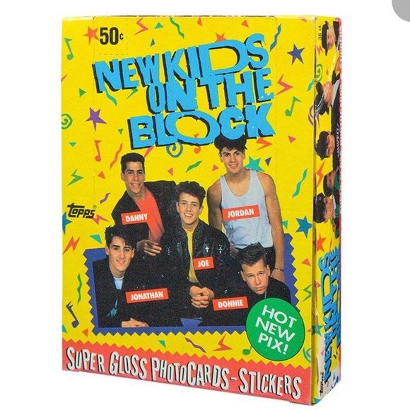🔥HOST PICK🔥1989 Topps New Kids on the Block 36ct box - Picture 1 of 4